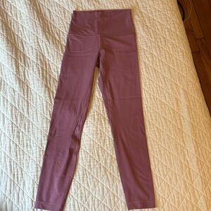 Lululemon aligned ribbed size 4